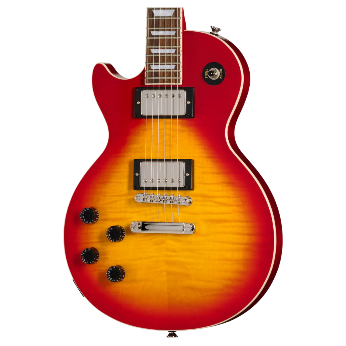 Đàn Guitar Điện Epiphone Les Paul Tribute Plus Heritage Cherry Sunburst Left Handed