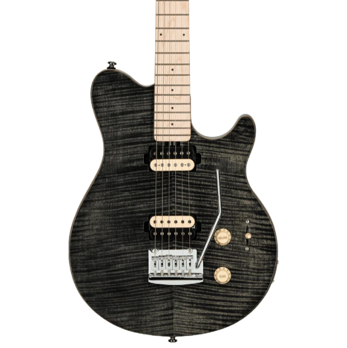 Đàn Guitar Điện Sterling by Music Man AX3FM, Trans Black