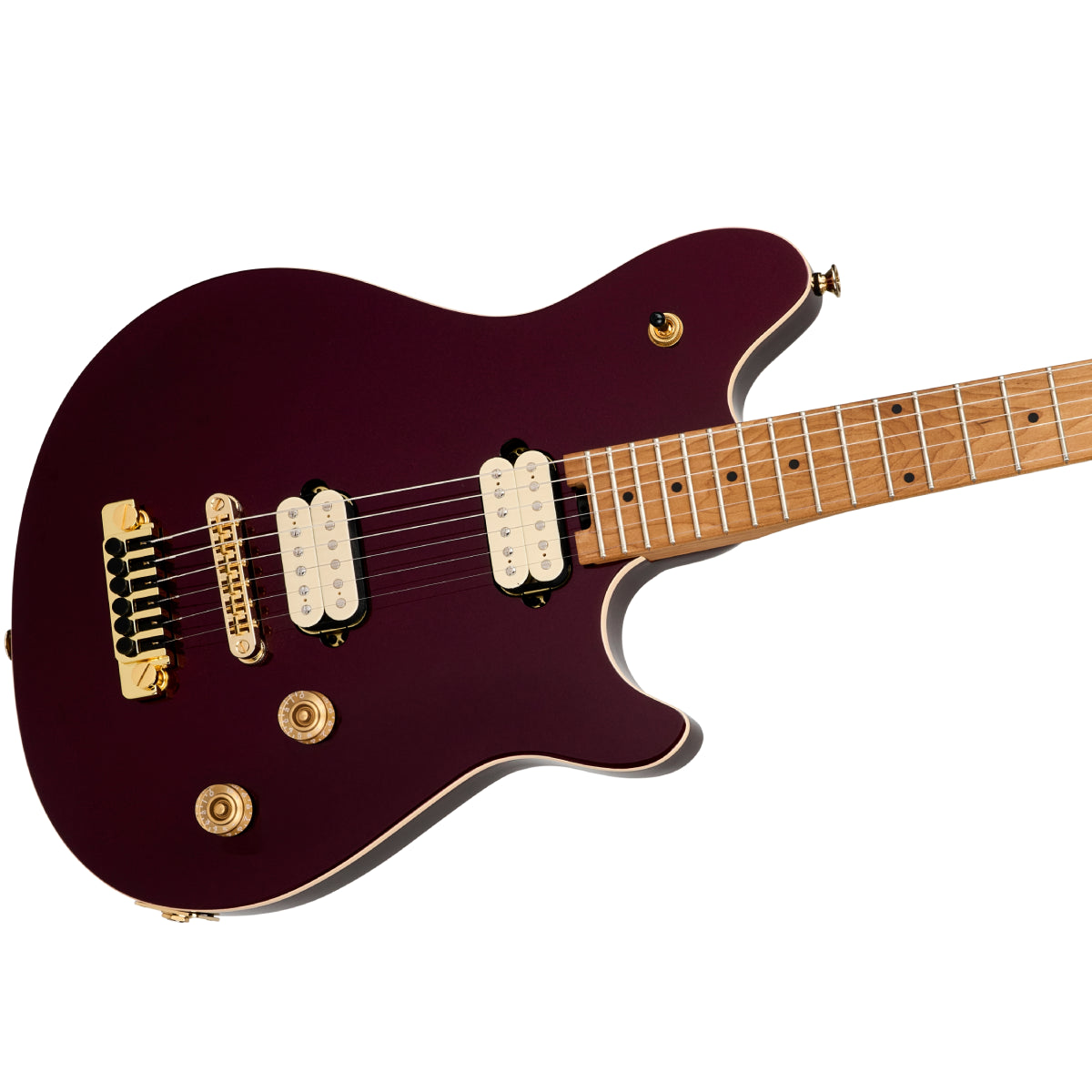 Đàn Guitar Điện EVH Wolfgang Special Baked Maple TOM, Miami Blue 