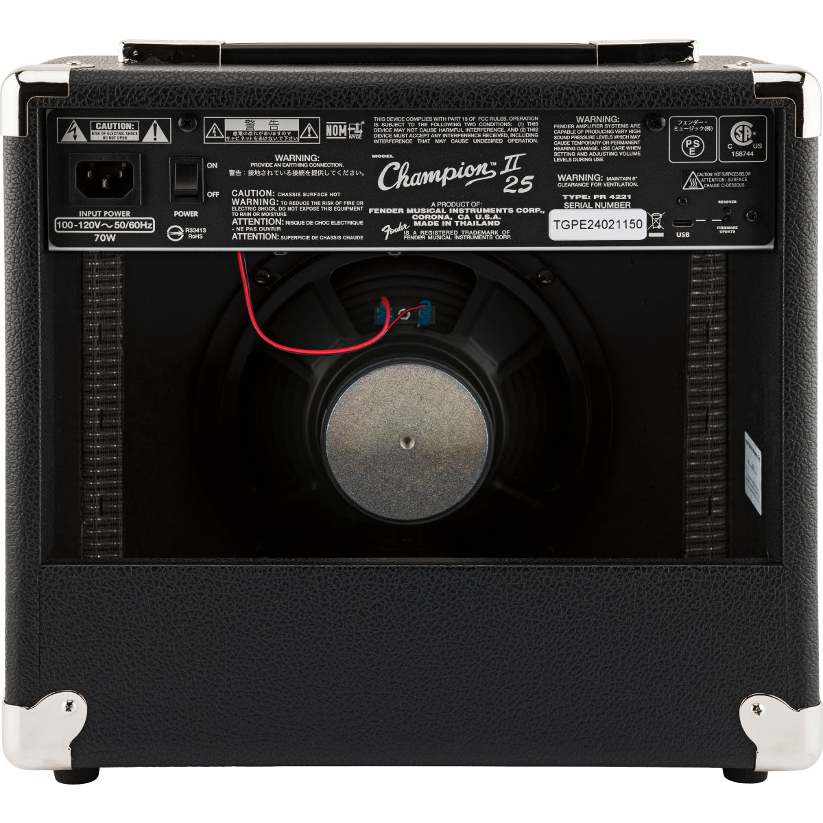 Amplifier fender Champion II 25