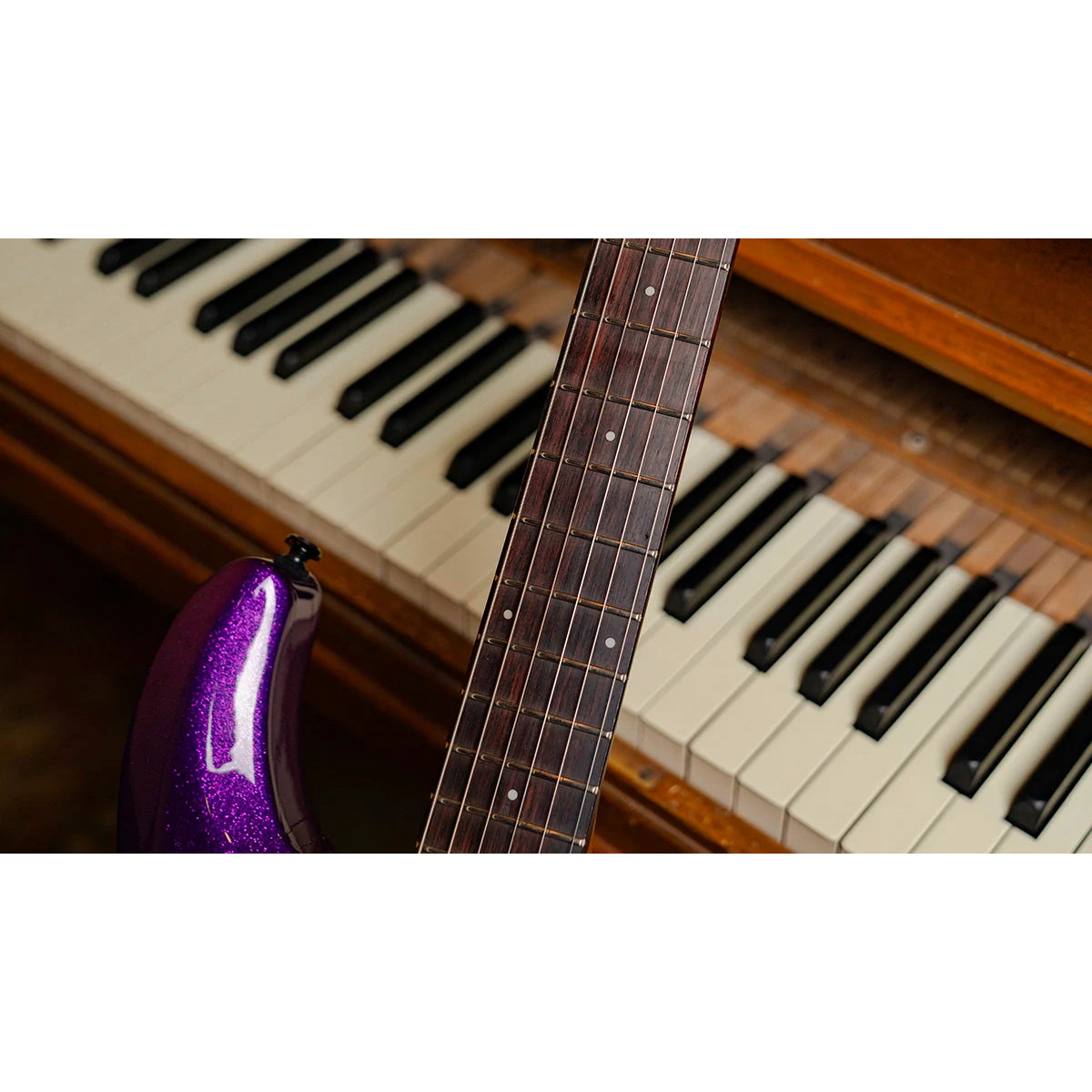 Đàn Guitar Điện Sterling by Music Man Luke LK100 Steve Lukather Signature, Blueberry Burst