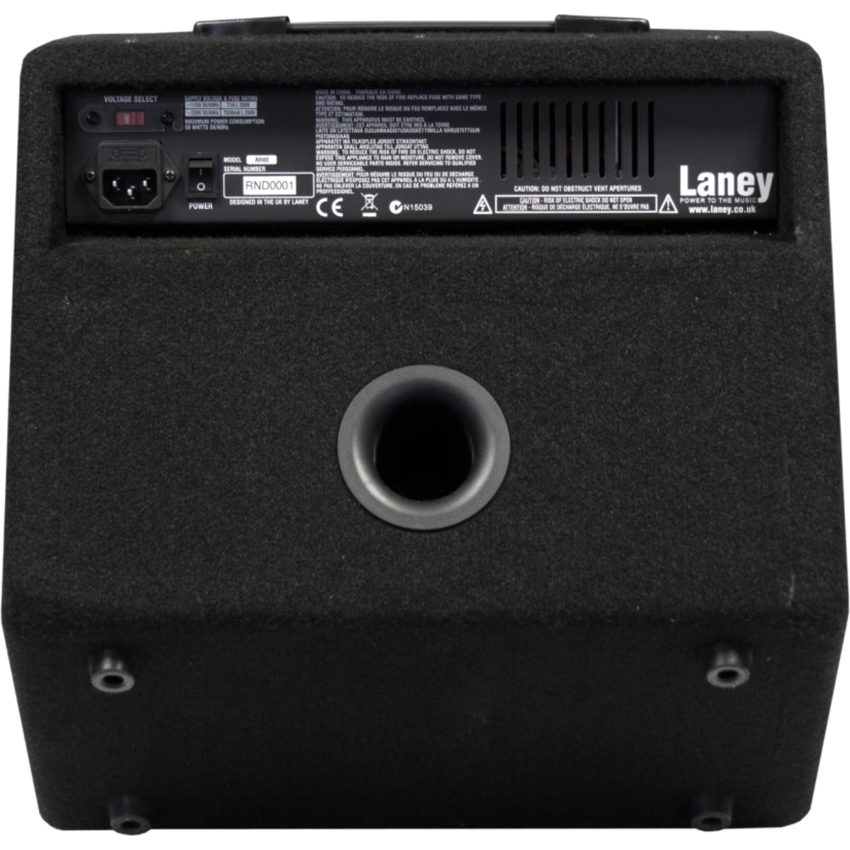Laney Audiohub AH40, Multi input Combo