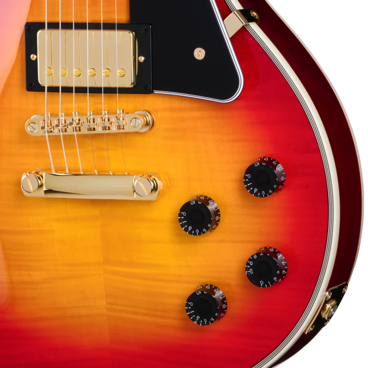 Đàn Guitar Điện Epiphone Les Paul Custom Heritage Cherry Sunburst Exclusive