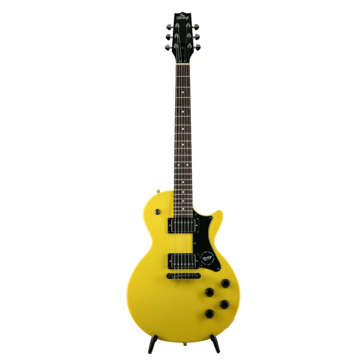 Heritage Ascent Collection H-137 Humbucker Electric Guitar, Marigold Yellow

