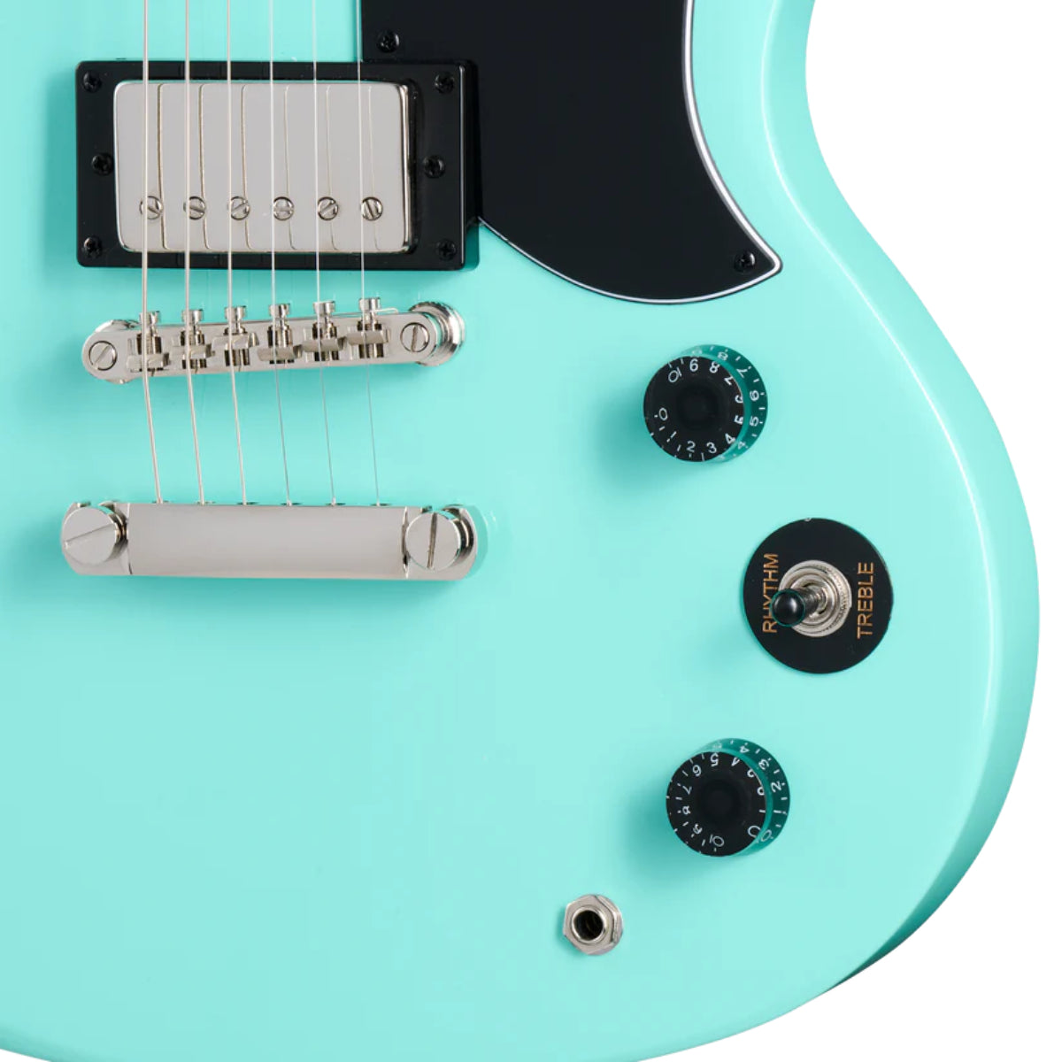 Đàn Guitar Điện Epiphone SG Tribute Aqua Exclusive
