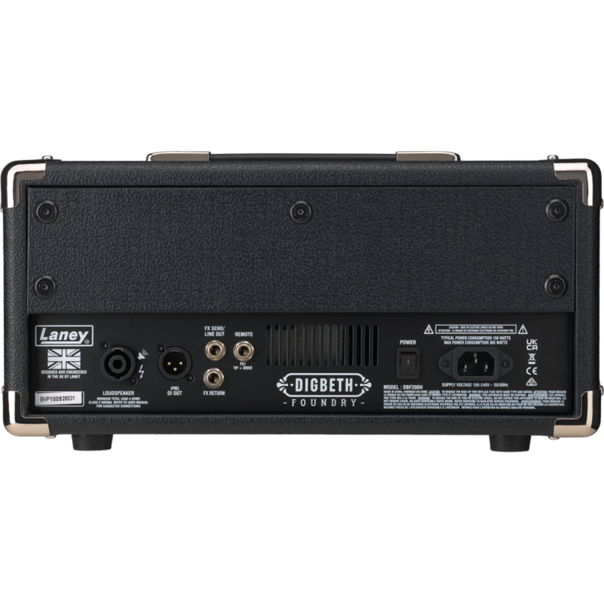 Laney Digbeth Foundry DBF200H Bass Head