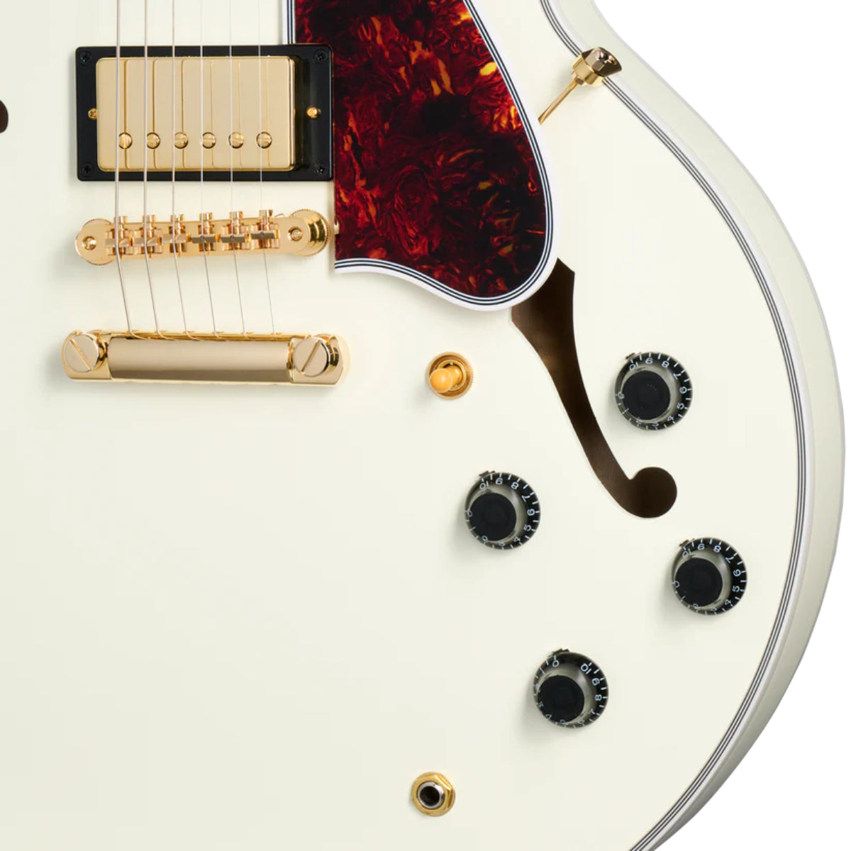 Đàn Guitar Điện Epiphone 1959 ES355 Semi Hollow Electric Guitar Classic White