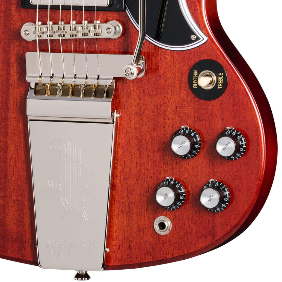Đàn Guitar Điện Epiphone 1964 SG Standard Reissue With Maestro Vibrola Cherry Red
