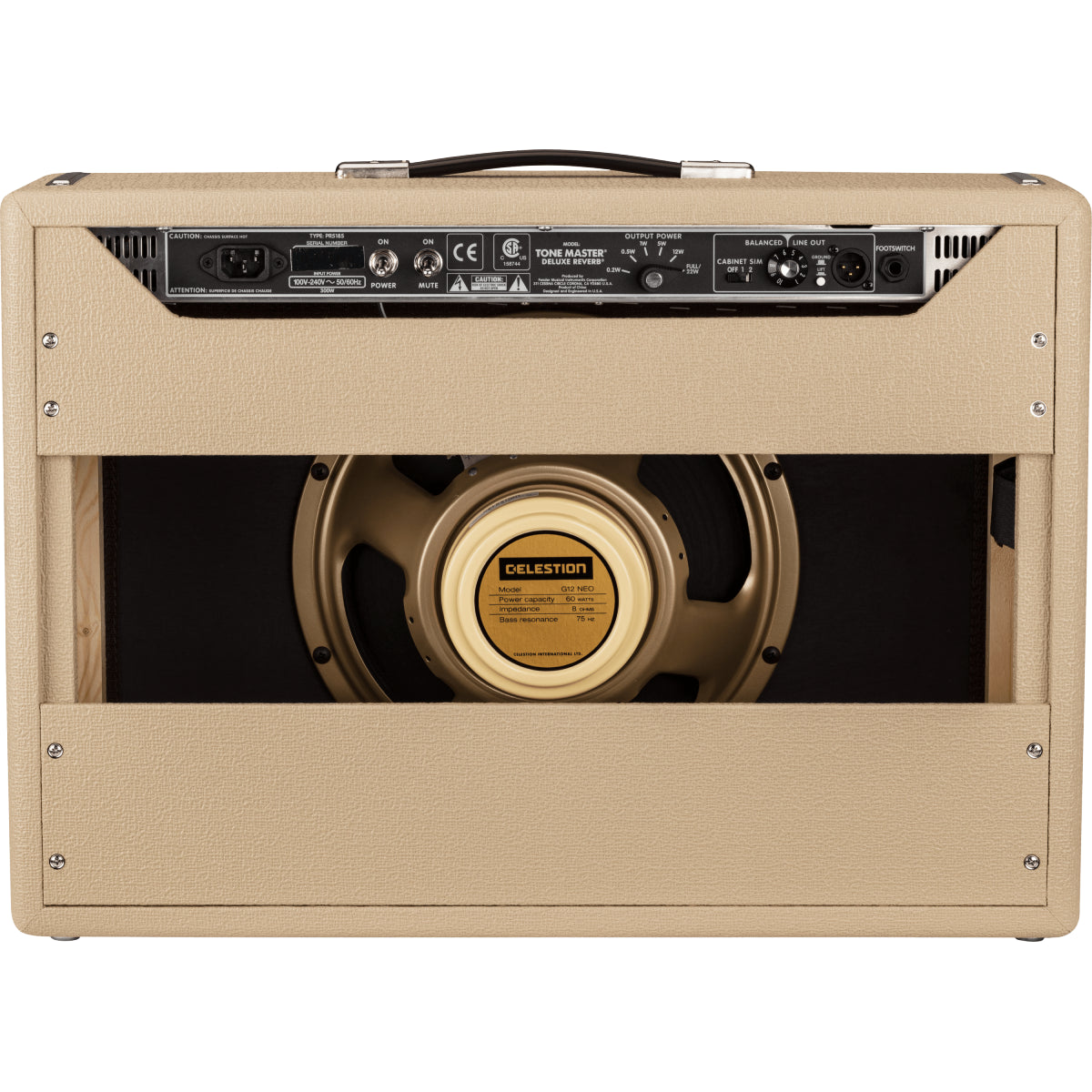 Amplifier Fender Tone Master Deluxe Reverb Blonde