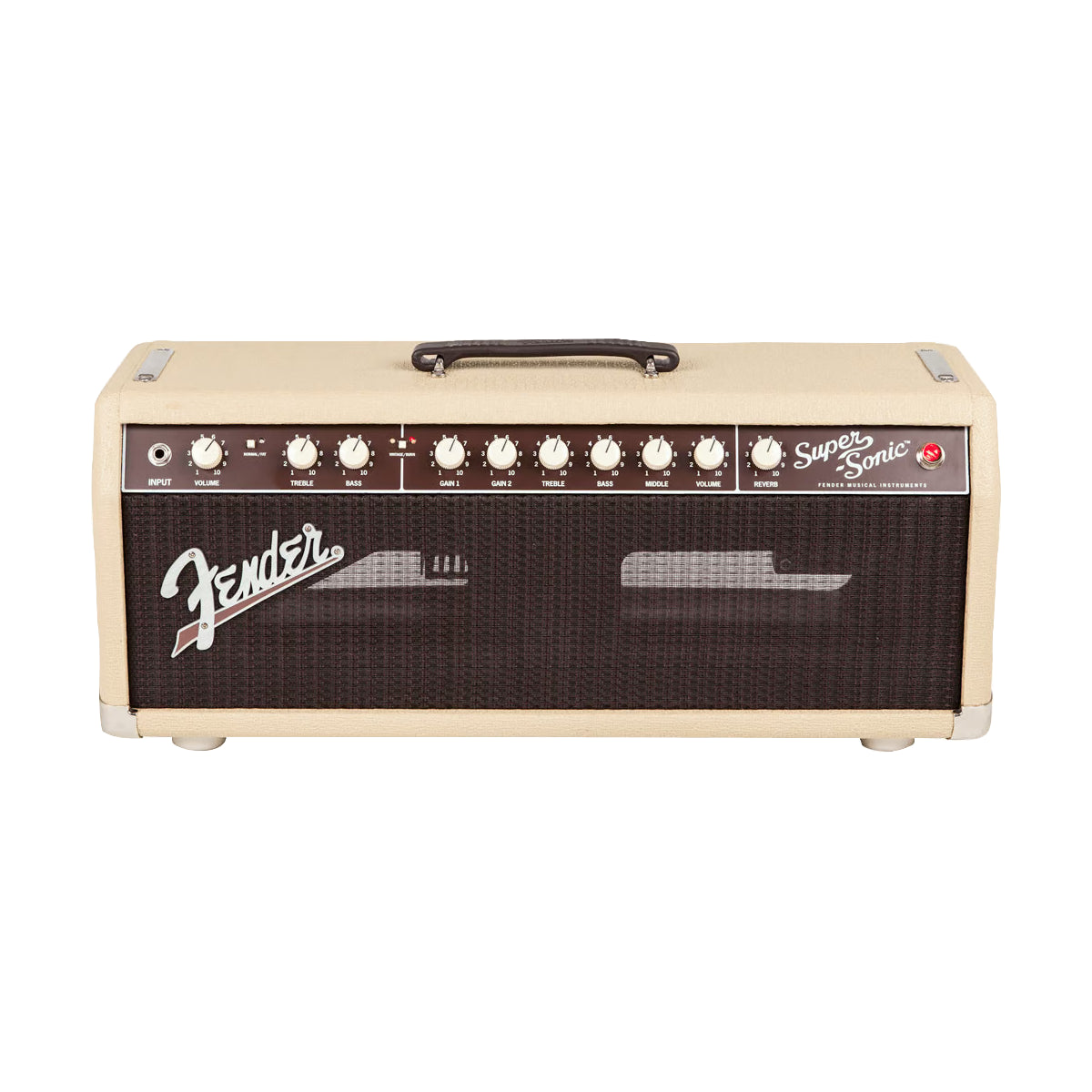 Amplifier Fender Super Sonic 22 Head, Blonde and Oxblood