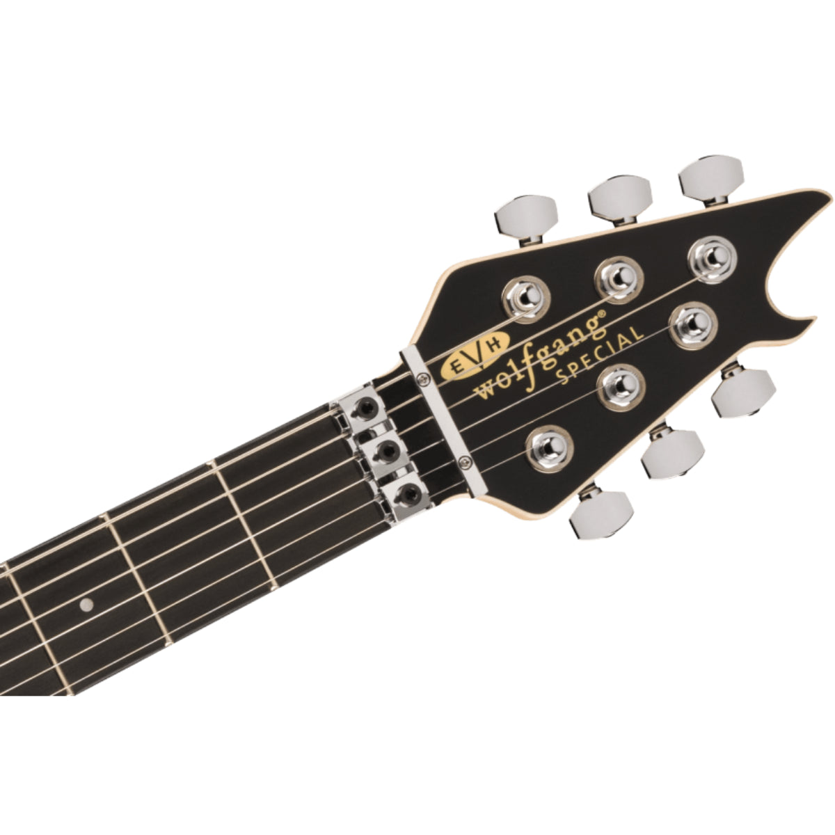 Đàn Guitar Điện EVH Wolfgang Special Striped, Black and Yellow