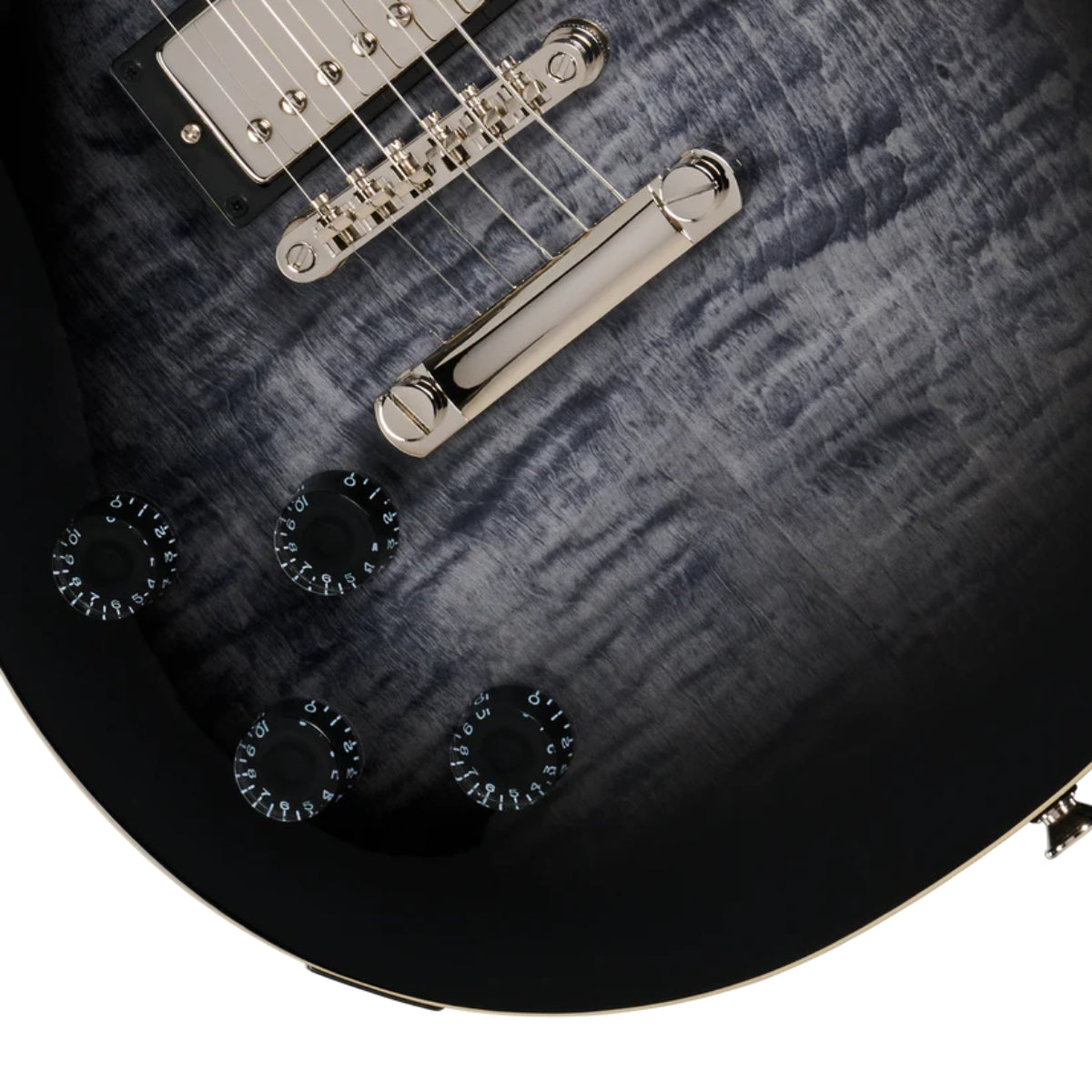 Đàn Guitar Điện Epiphone Les Paul Tribute Plus Ebony Burst Left Handed