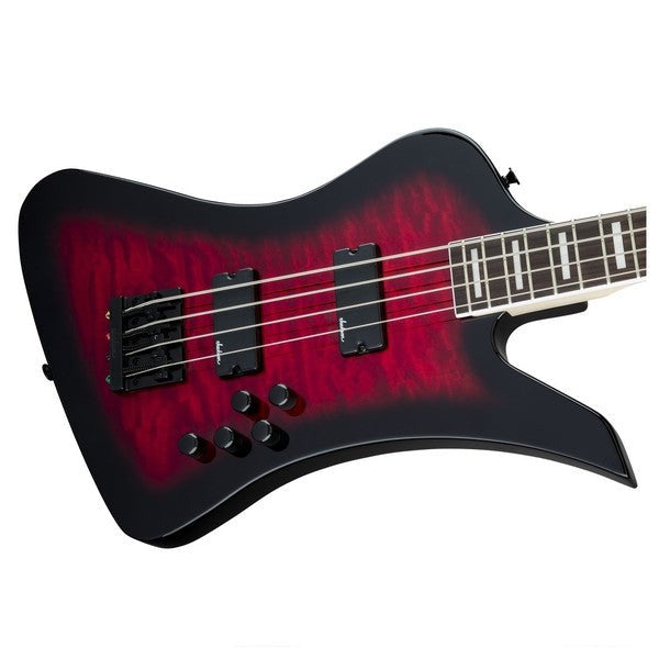 Đàn Guiar Bass Jackson JS Series Kelly Bird JS3Q, Transparent Red Burst, #2919093591
