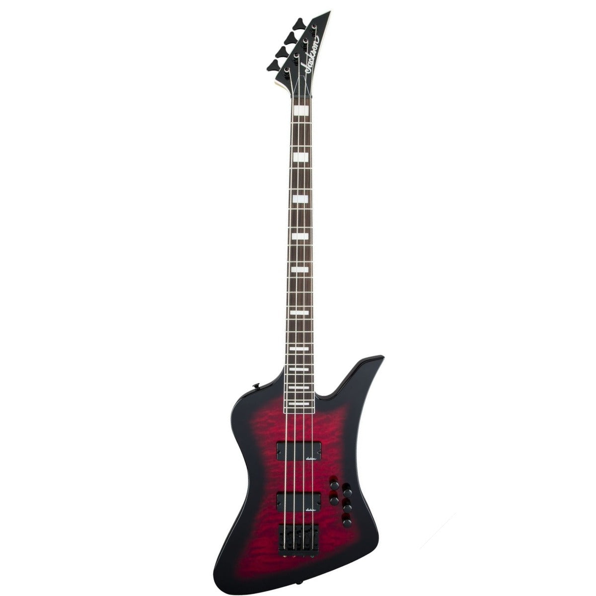 Đàn Guiar Bass Jackson JS Series Kelly Bird JS3Q, Transparent Red Burst, #2919093591