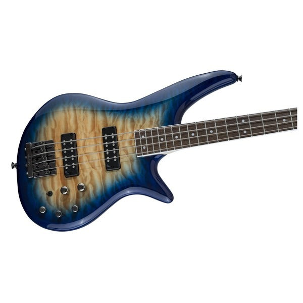 Đàn Guiar Bass Jackson JS Series Spectra Bass JS3Q, Amber Blue Burst, #2919007558
