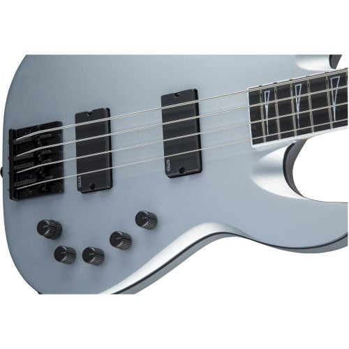 Đàn Guiar Bass Jackson USA SIgnature David Ellefson Concert Bass CB IV, Satin Silver, #2856798000