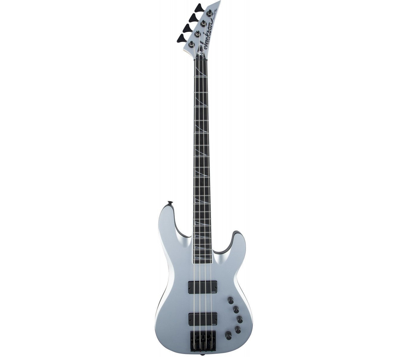 Đàn Guiar Bass Jackson USA SIgnature David Ellefson Concert Bass CB IV, Satin Silver, #2856798000