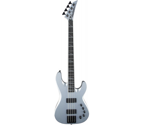 Đàn Guiar Bass Jackson USA SIgnature David Ellefson Concert Bass CB IV, Satin Silver, #2856798000