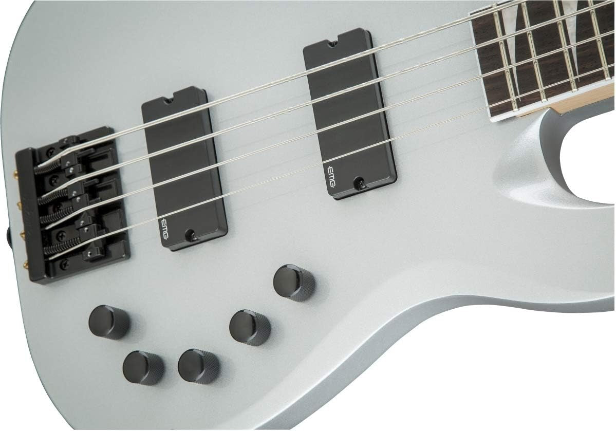 Đàn Guiar Bass Jackson X Series Signature David Ellefson Concert Bass CBX IV, Quicksilver, #2916844521