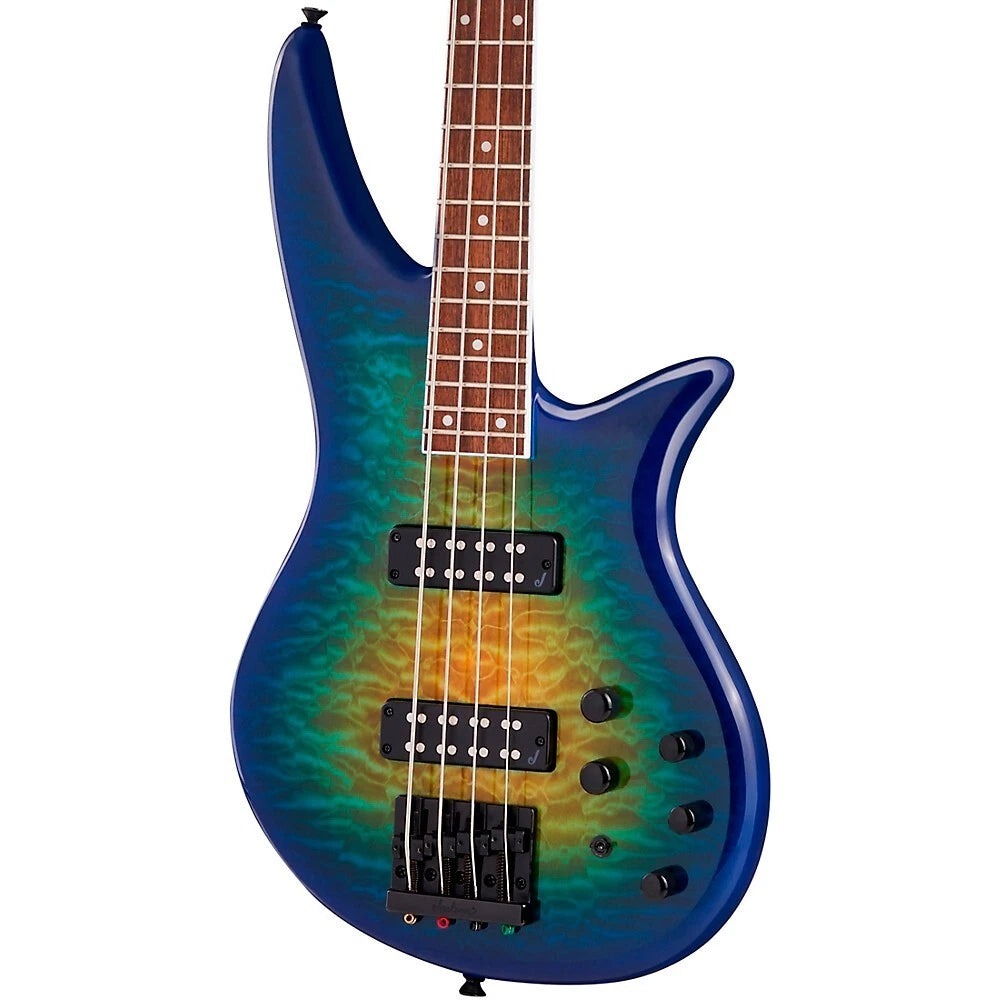Đàn Guiar Bass Jackson X Series Spectra Bass SBXQ IV, Amber Blue Burst, #2919904586