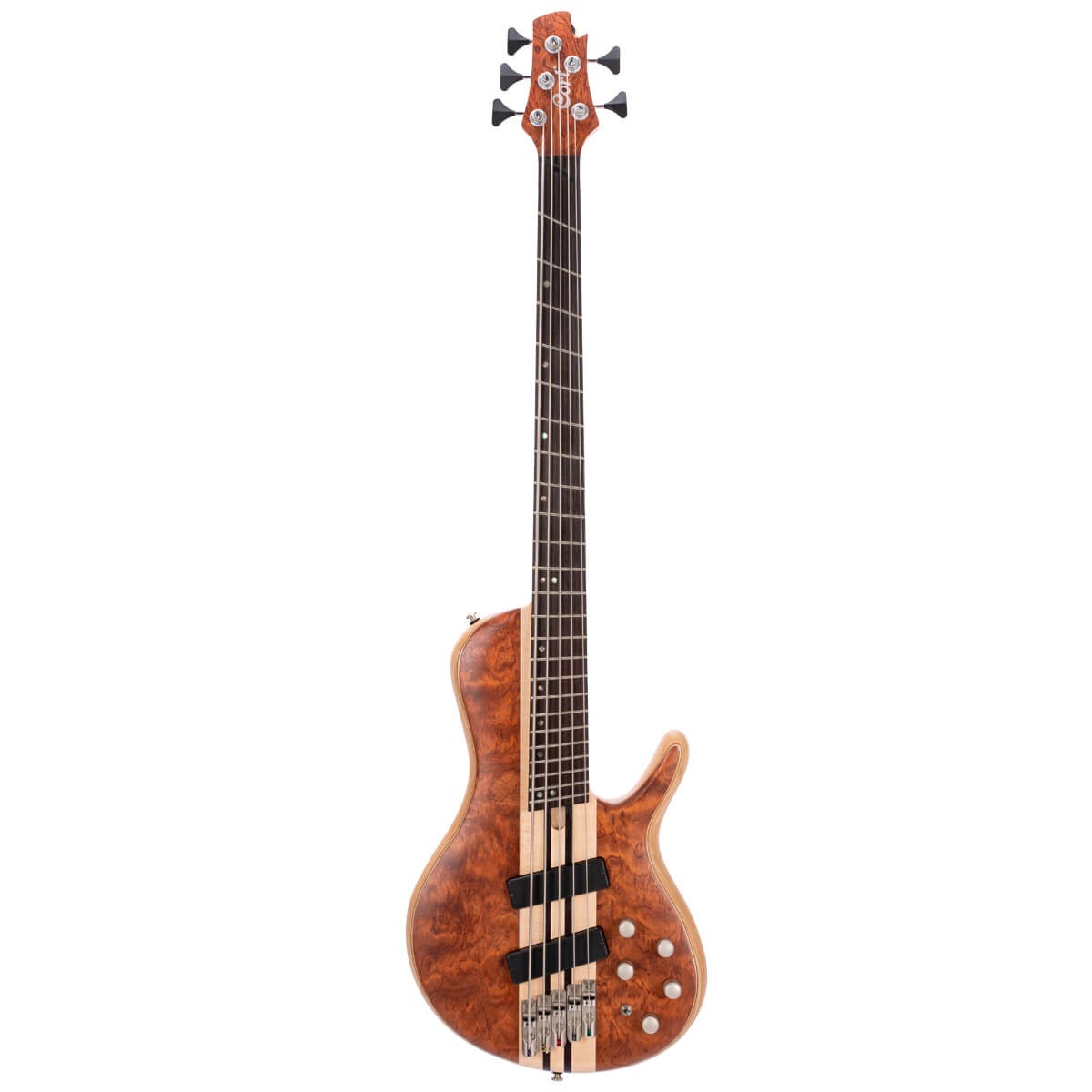 Đàn Guitar Bass 5 Dây Cort A5 Beyond, Open Pore Bubinga Natural