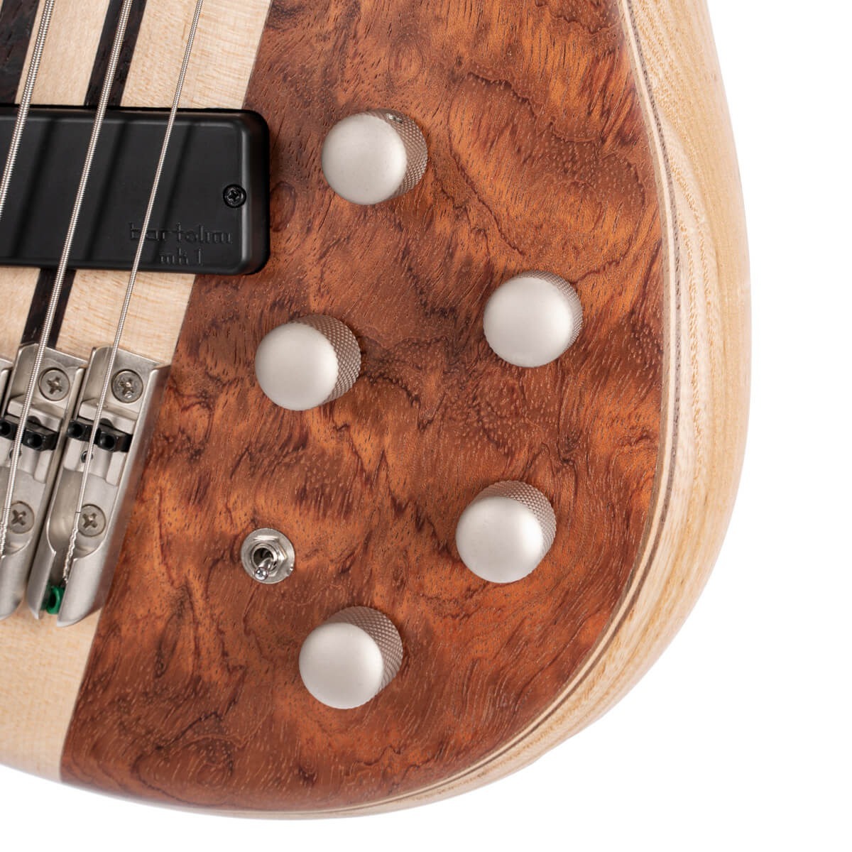 Đàn Guitar Bass 5 Dây Cort A5 Beyond, Open Pore Bubinga Natural
