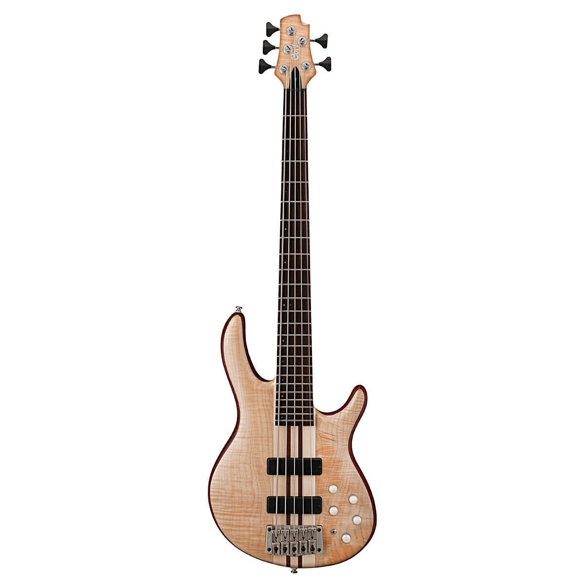 Đàn Guitar Bass 5 Dây Cort A5 Plus FMMH, Open Pore Natural