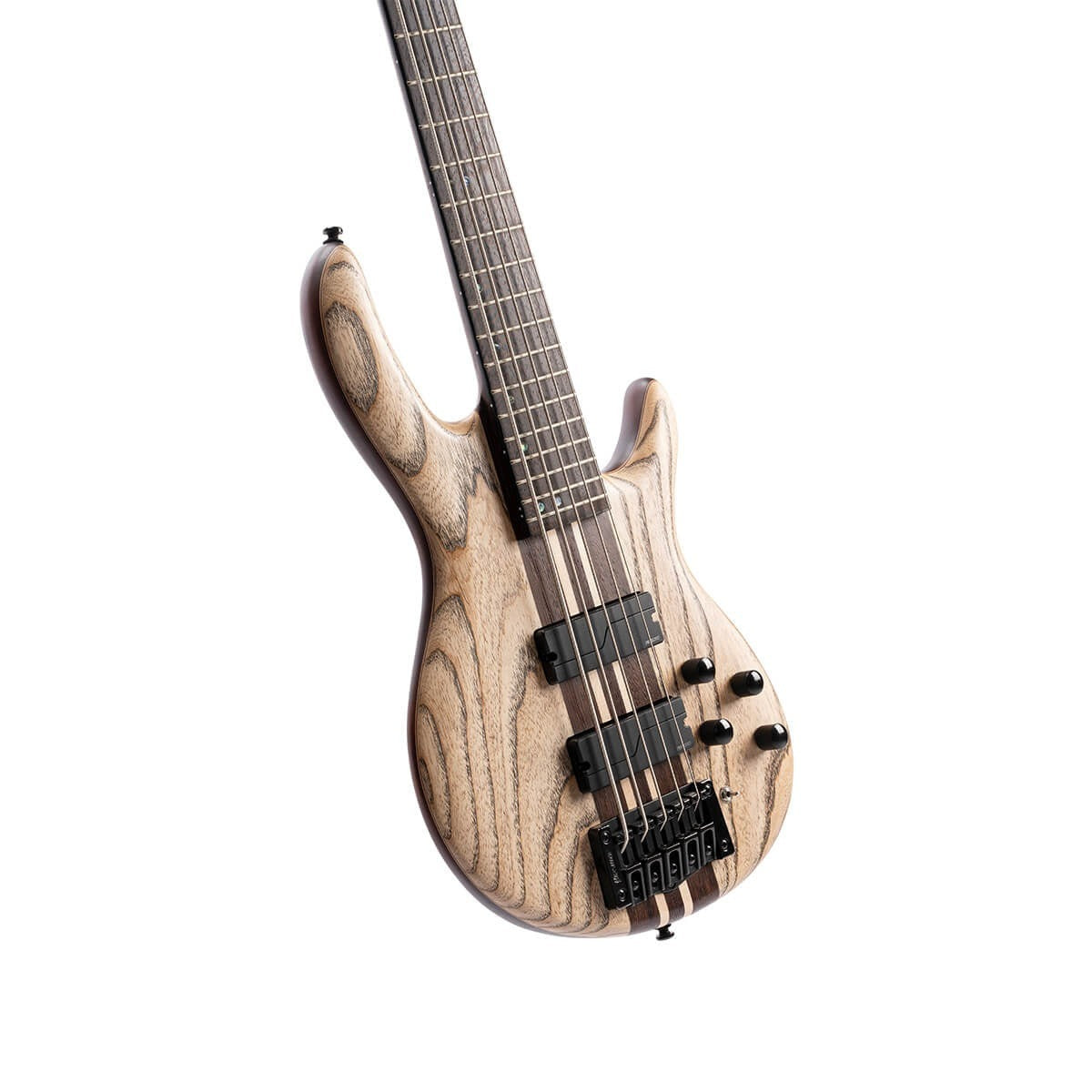 Đàn Guitar Bass 5 Dây Cort A5 Ultra Ash, Etched Natural Black