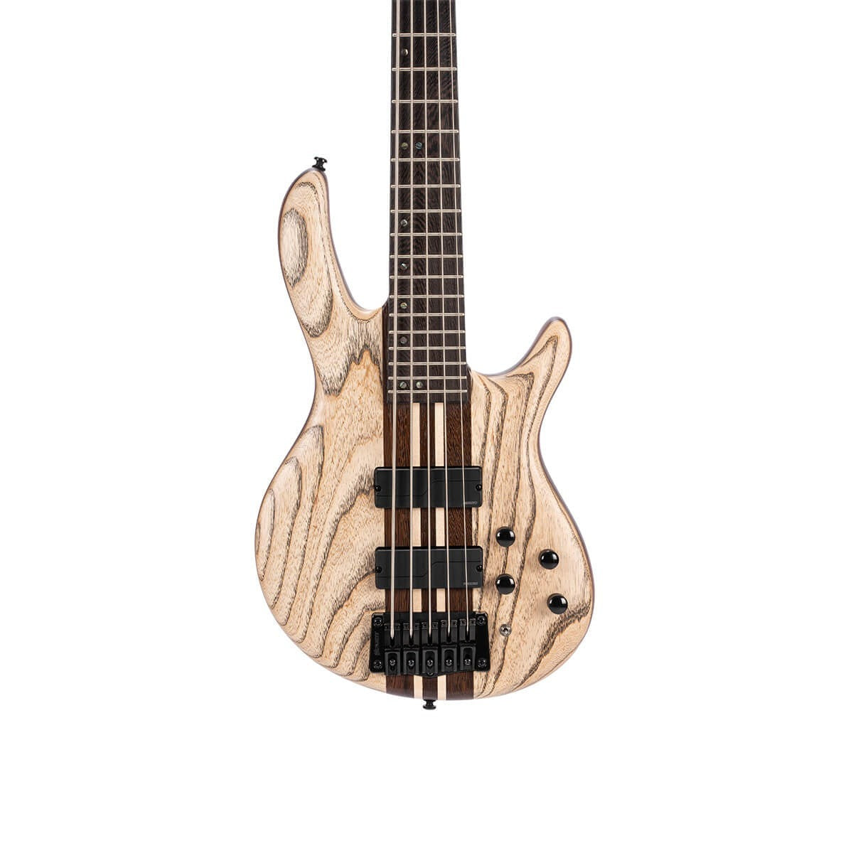 Đàn Guitar Bass 5 Dây Cort A5 Ultra Ash, Etched Natural Black
