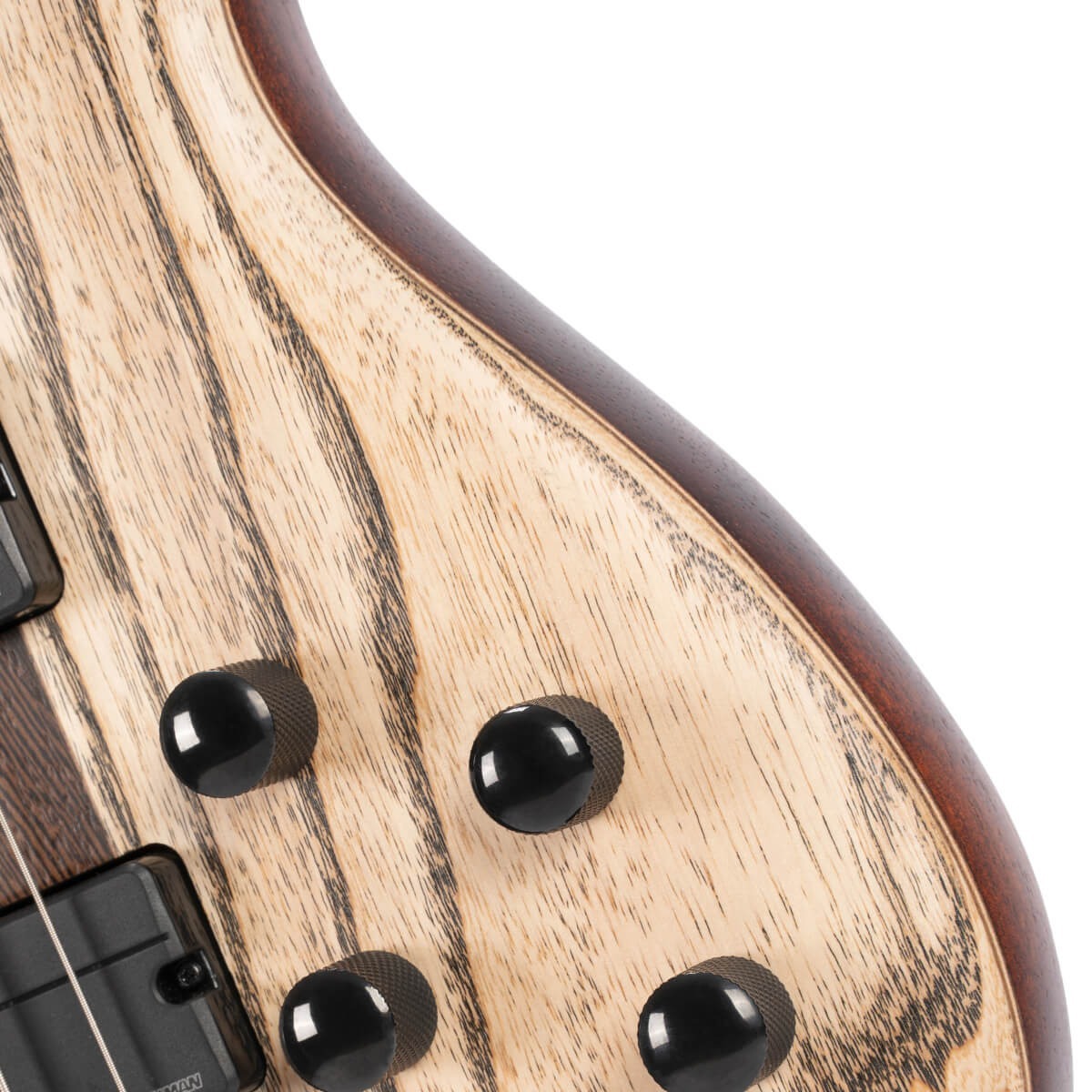 Đàn Guitar Bass 5 Dây Cort A5 Ultra Ash, Etched Natural Black