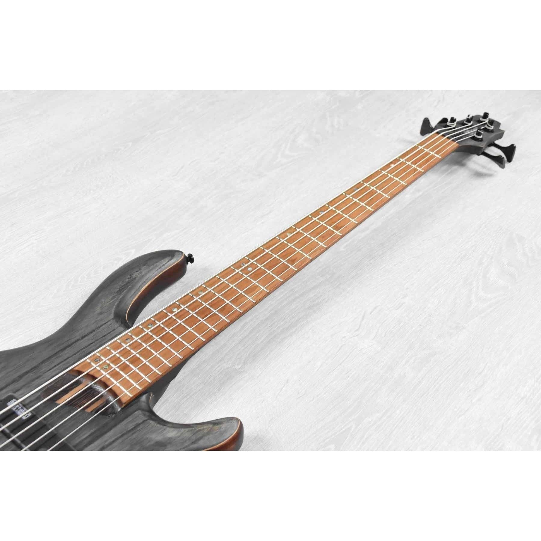 Đàn Guitar Bass 5 Dây Cort B5 Element, Open Pore Trans Black