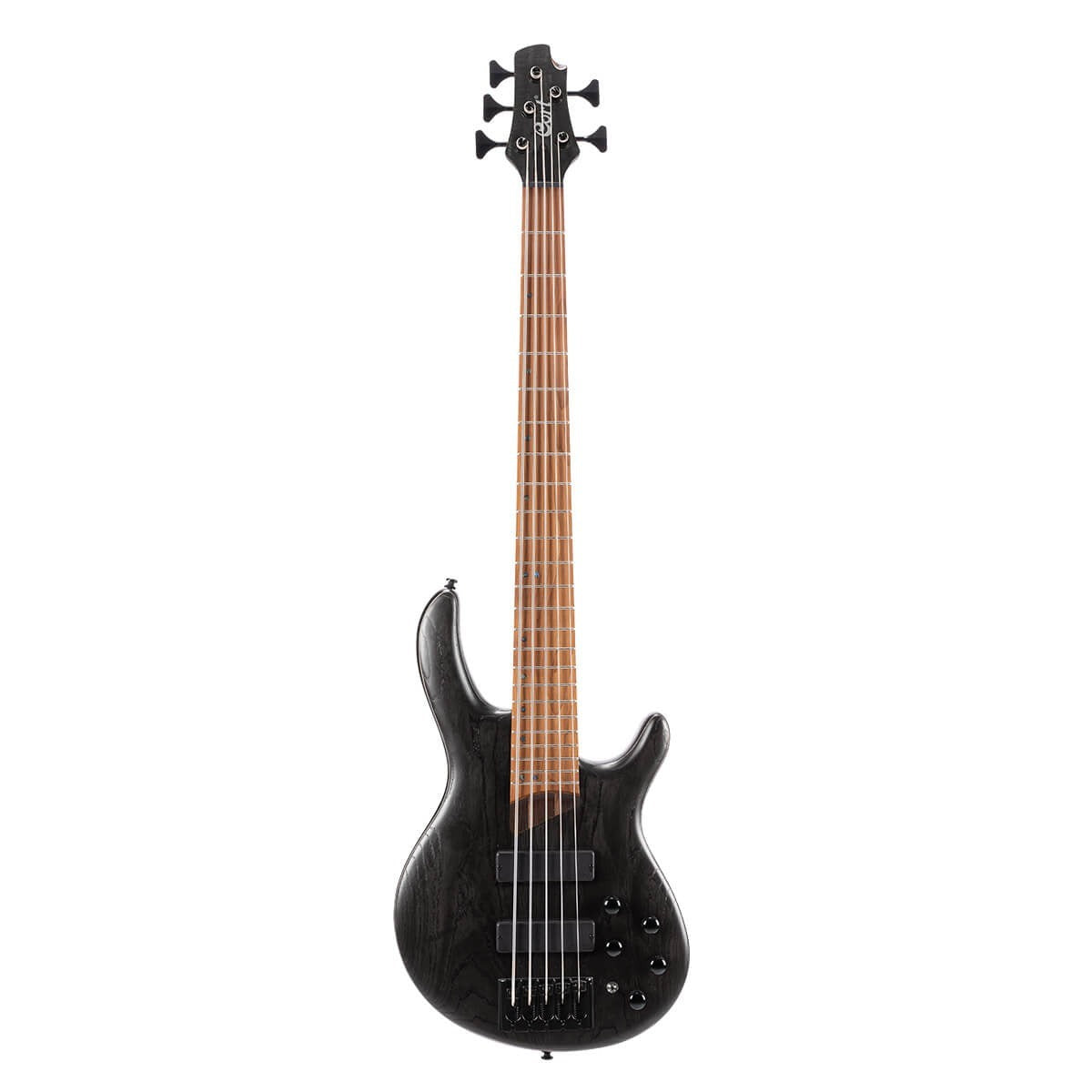 Đàn Guitar Bass 5 Dây Cort B5 Element, Open Pore Trans Black