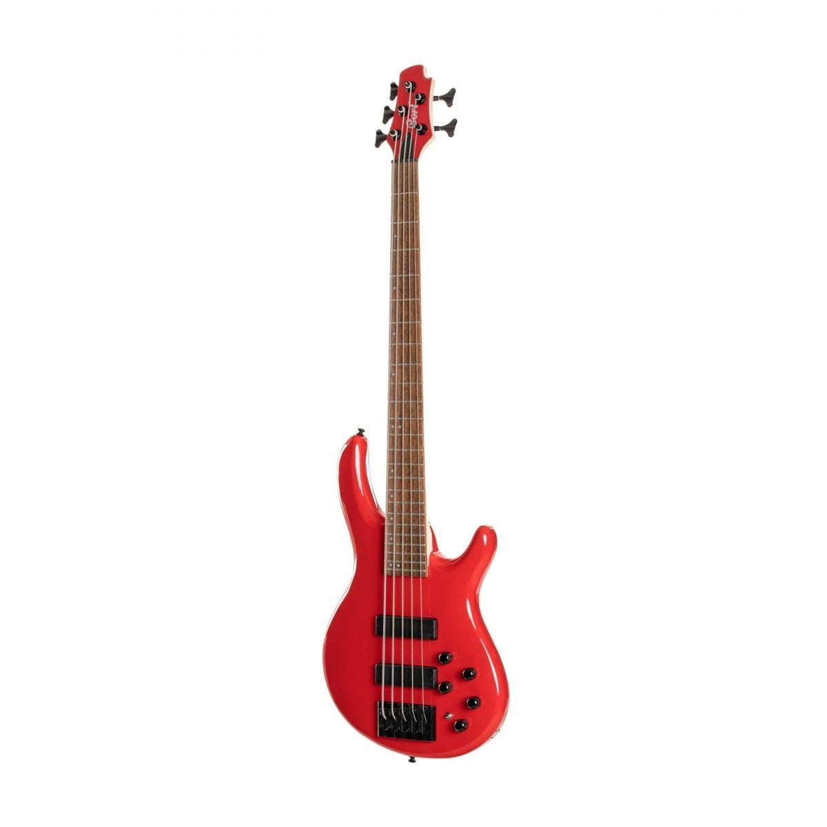 Đàn Guitar Bass 5 Dây Cort C5 Deluxe, Candy Red