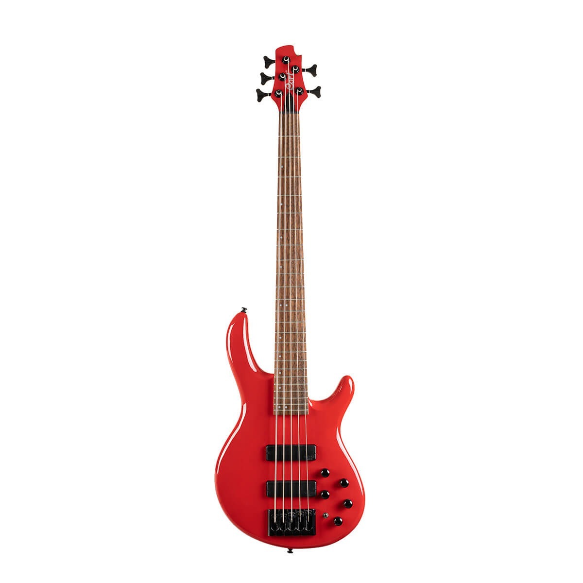 Đàn Guitar Bass 5 Dây Cort C5 Deluxe, Candy Red