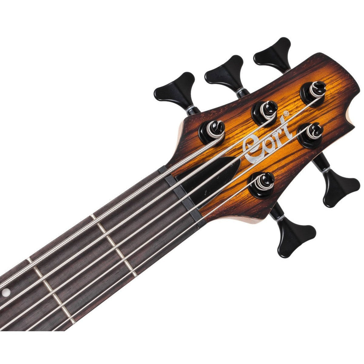 Đàn Guitar Bass 5 Dây Cort C5 Plus ZBMH, Open Pore Tabacco Burst