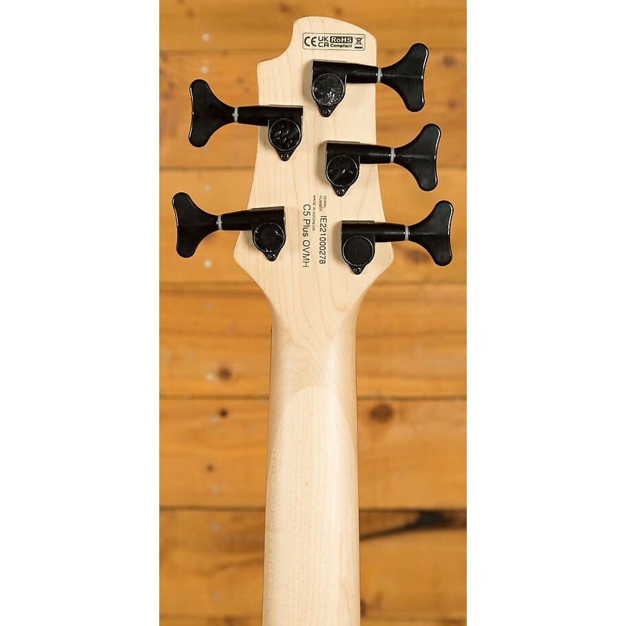 Đàn Guitar Bass 5 Dây Cort C5 Plus ZBMH, Trans Black Burst