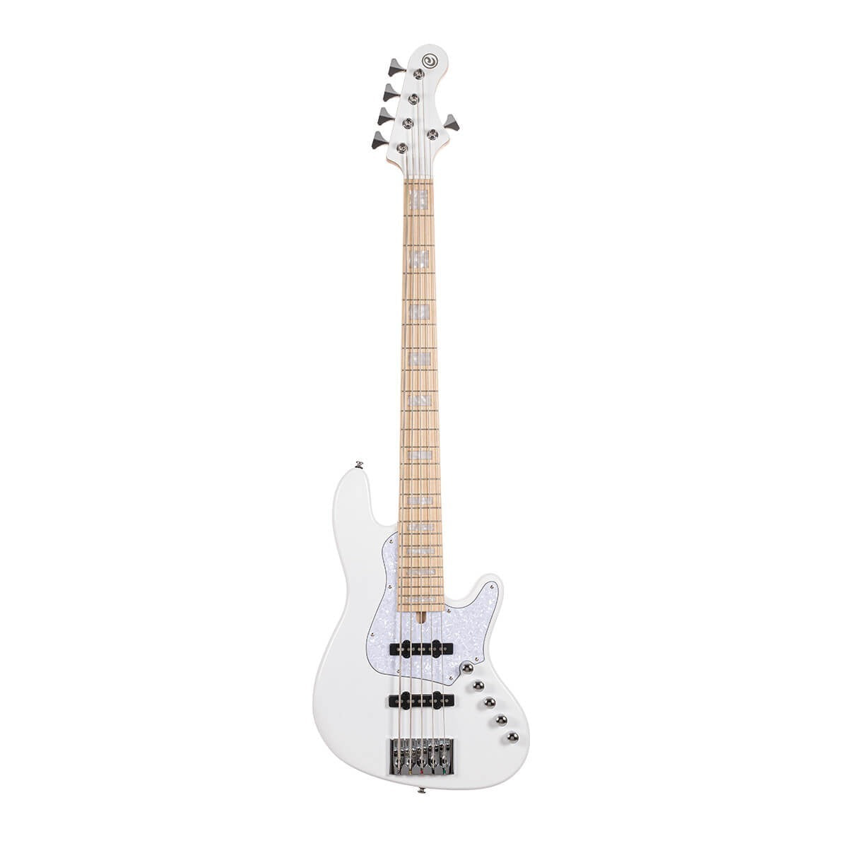 Đàn Guitar Bass 5 Dây Cort Elrick NJS 5, White