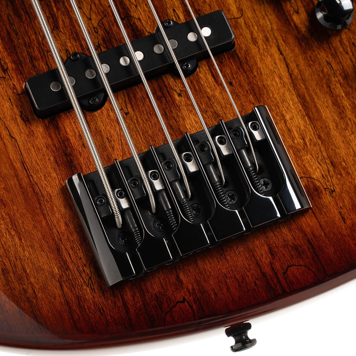 Đàn Guitar Bass 5 Dây Cort GB Fusion 5, Antique Brown Burst