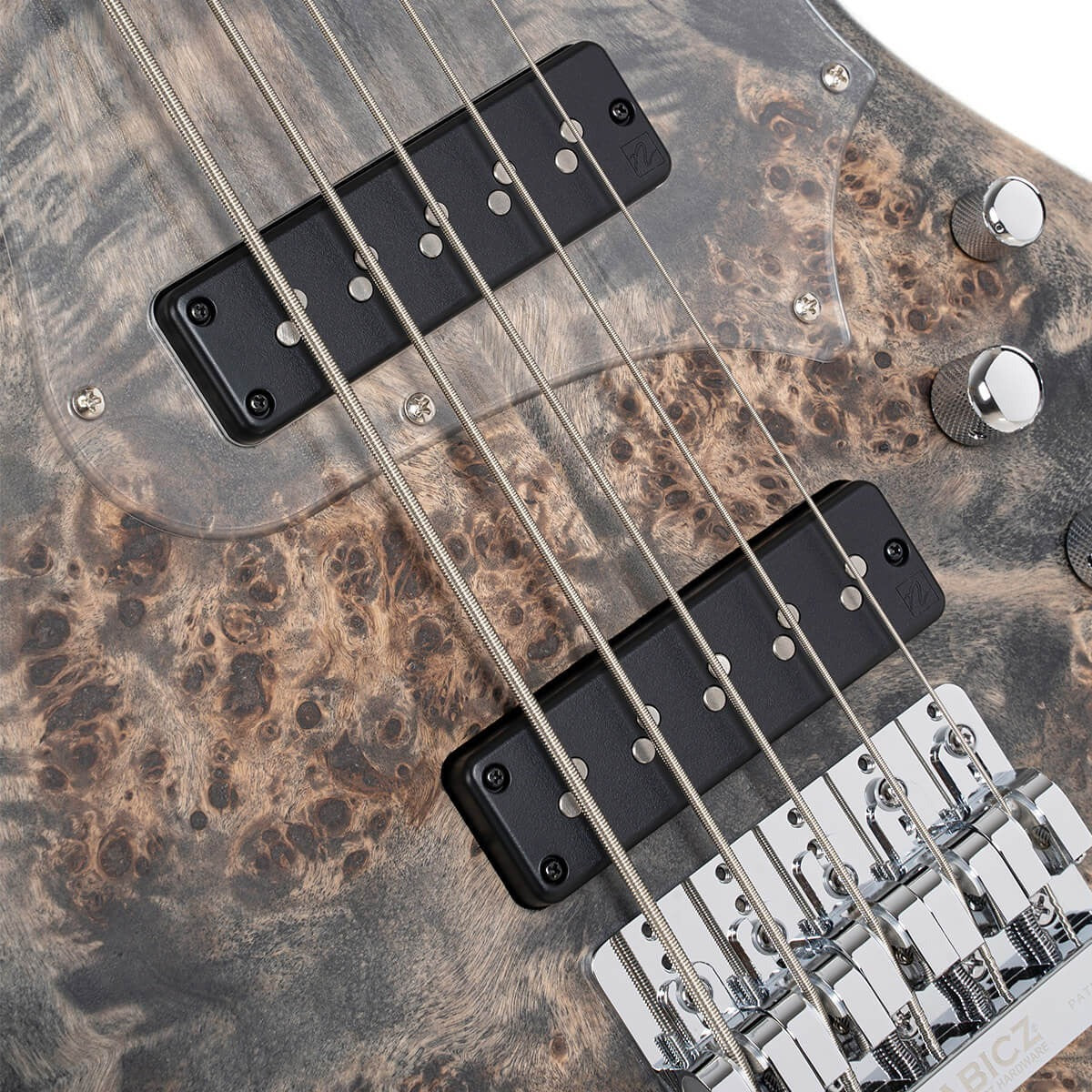 Đàn Guitar Bass 5 Dây Cort GB Modern 5, Open Pore Charcoal Gray