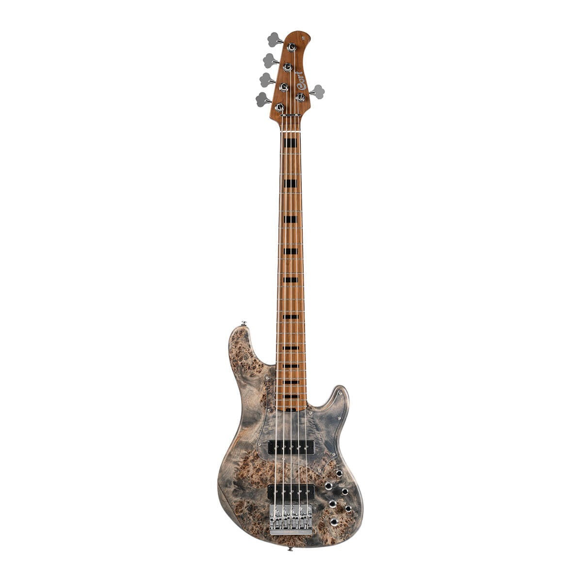 Đàn Guitar Bass 5 Dây Cort GB Modern 5, Open Pore Charcoal Gray