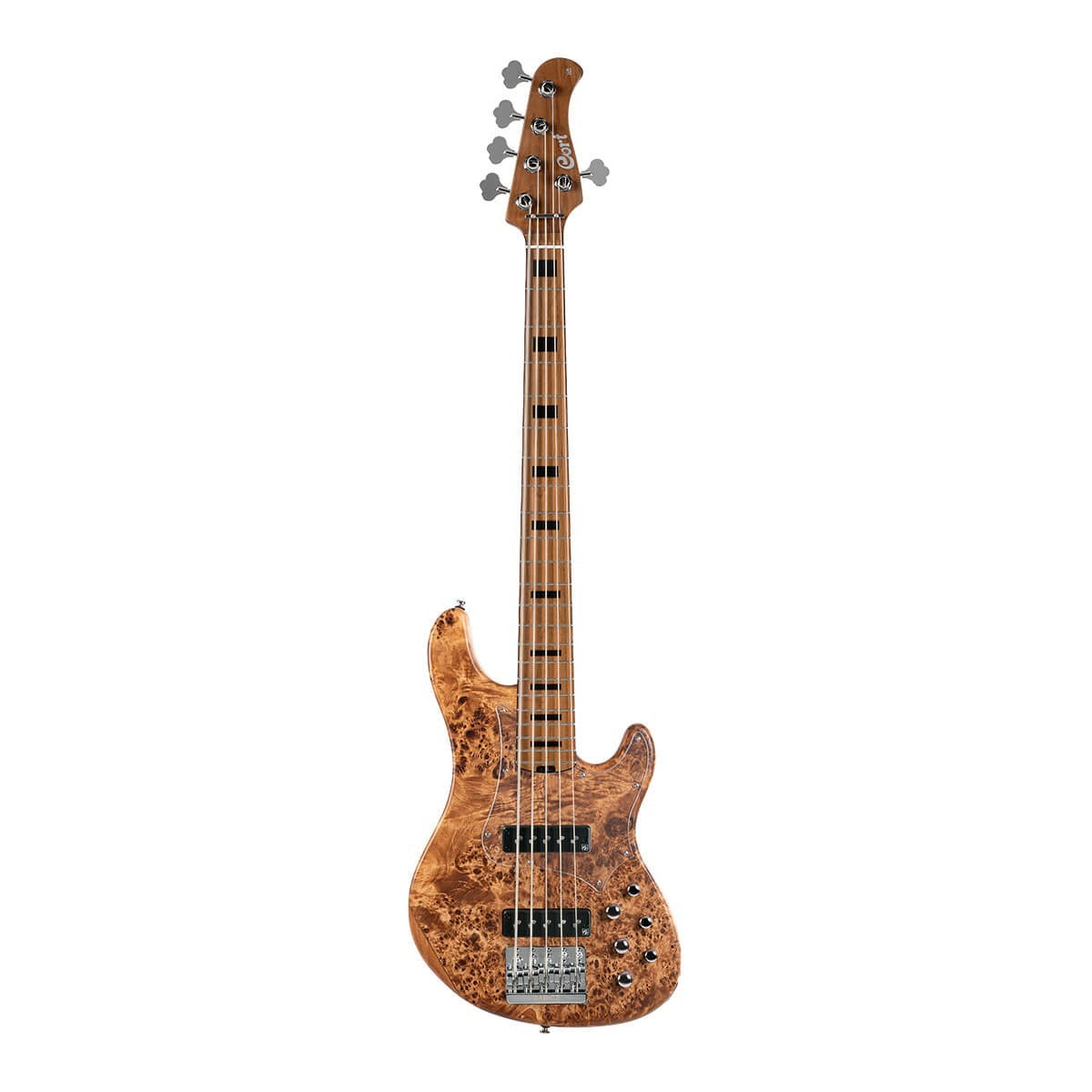 Đàn Guitar Bass 5 Dây Cort GB Modern 5, Open Pore Vintage Natural