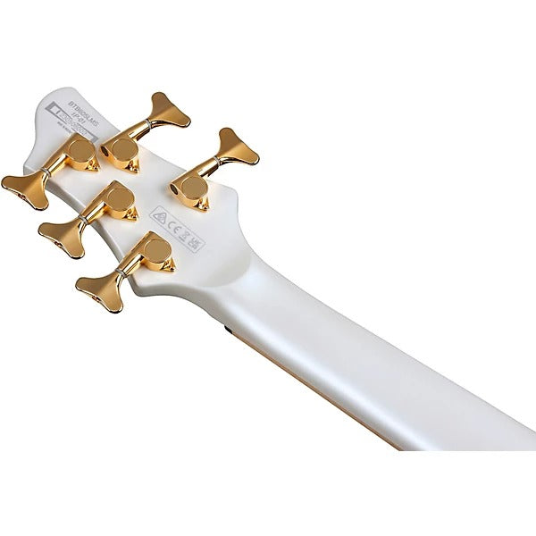 Đàn Guitar Bass 5 Dây Ibanez BTB605MLM, Pearl White Matte