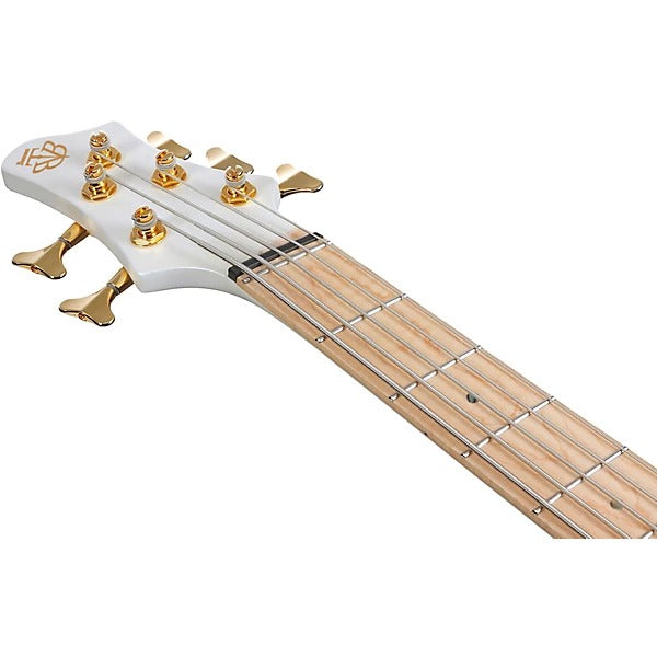 Đàn Guitar Bass 5 Dây Ibanez BTB605MLM, Pearl White Matte