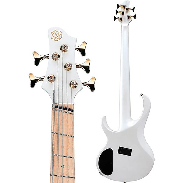 Đàn Guitar Bass 5 Dây Ibanez BTB605MLM, Pearl White Matte