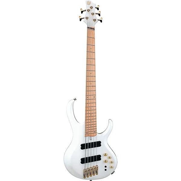 Đàn Guitar Bass 5 Dây Ibanez BTB605MLM, Pearl White Matte