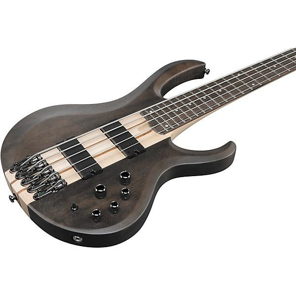 Đàn Guitar Bass 5 Dây Ibanez BTB605, Transparent Gray Flat