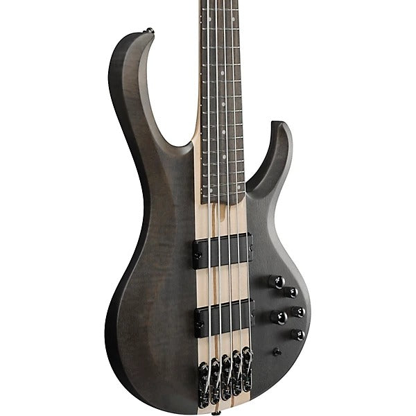 Đàn Guitar Bass 5 Dây Ibanez BTB605, Transparent Gray Flat