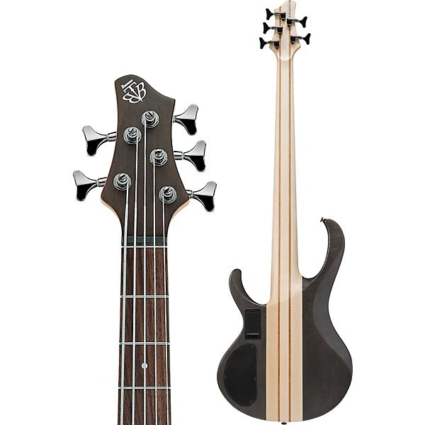 Đàn Guitar Bass 5 Dây Ibanez BTB605, Transparent Gray Flat