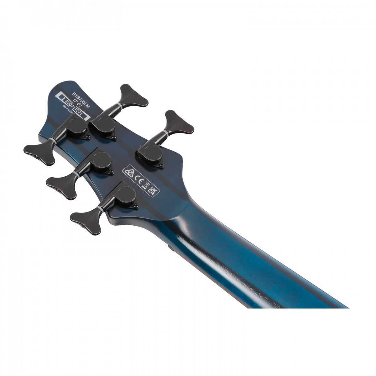 Đàn Guitar Bass 5 Dây Ibanez BTB705LM, Cosmic Blue Starburst Low Gloss