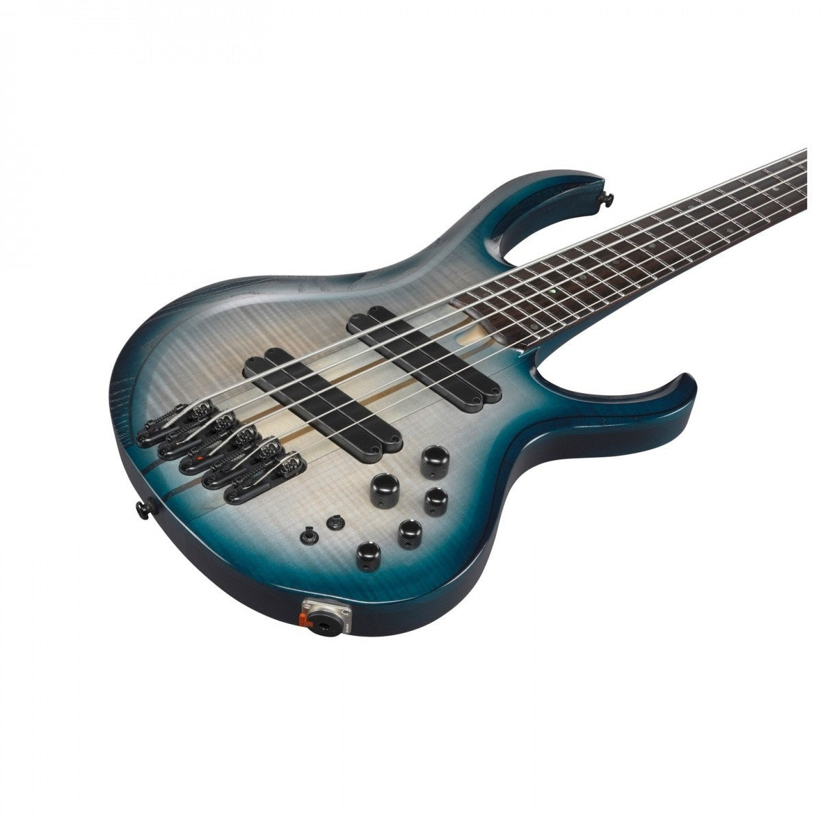Đàn Guitar Bass 5 Dây Ibanez BTB705LM, Cosmic Blue Starburst Low Gloss